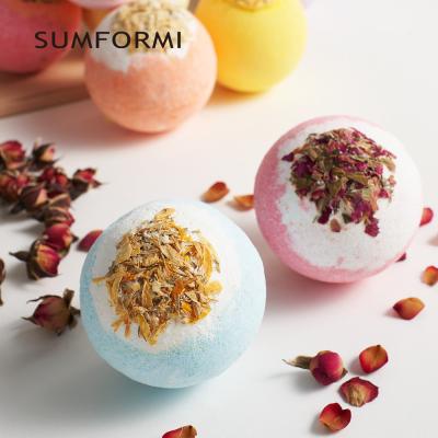 China OEM different handmade wholesale aromatherapy hemp oil bath bombs for kids diy shower tan remover bath bomb for sale