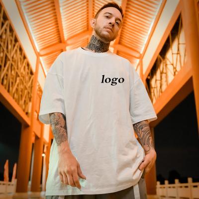 China Other Oversized Custom Logo Relax Fitted Super Soft Plus Size T Shirts Big And Tall 100% Cotton Short Sleeve White T Shirt For Men for sale