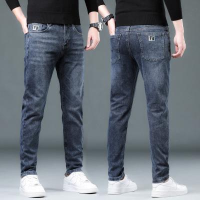 China Wholesale custom logo fit cheap classic simple straight men's denim pant jeans QUICK DRY for sale