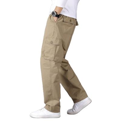 China 2022 New Autumn Fashion Viable Springs Plus Outdoor Sports Multi Size Gym Pockets Casual Loose Cargo Pants Men's Pants for sale