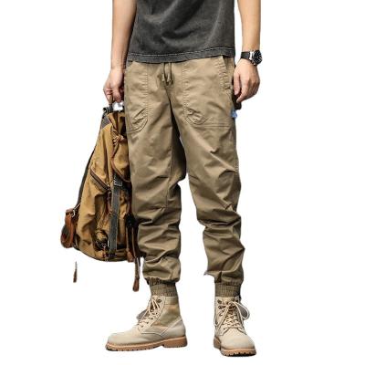 China 2022 Hot Selling Anti-wrinkle spring autumn zipper fly outdoor black khaki sports HIT TO HUMP casual men's pants cargo pants for sale