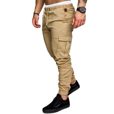 China Hot Selling Anti-Wrinkle Custom Wholesale Custom OEM Multi Pockets Sport Hip Pop Cargo Pants Outdoor Camping Casual Pants Men for sale