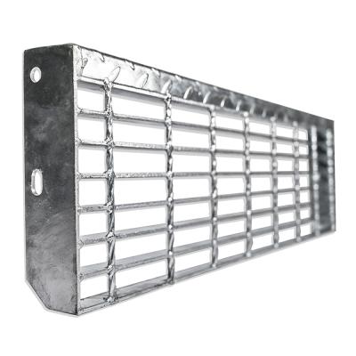 China Floor Drain Industrial Deck Steel Grating Steps Interlocked Heavy Duty Skid-Resistant Grating Gratings Hot Dipped Galvanized for sale