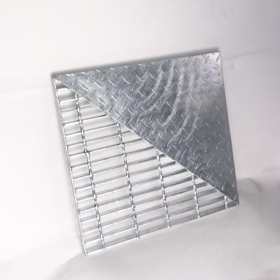 China Anti-slip steel grating composed of factory industrial high quality industrial flooring for sale