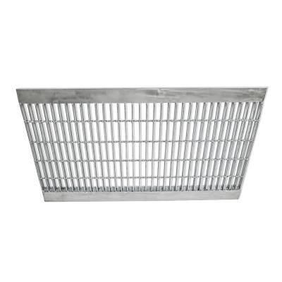 China Industrial Galvanized Catwalk Cover Steel Bar Grating Weight Mild Steel Grating for sale