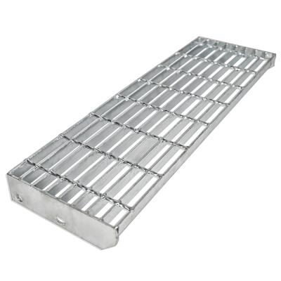 China Safe And Sturdy Industrial Walkway Grating Grill Hot Galvanized Steel Deck for sale