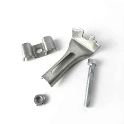 China Anti-Corrosion High Quality Steel Grating Clip Clamps Steel Deck Grating Galvanized Steel Grating Staples for sale