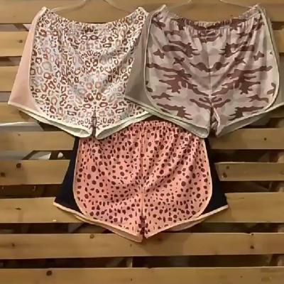 China Wholesale QUICK DRY High Quality Western Women's Colorful 19 Colors Summer Shorts Loose Cow Casual Leopard Print Aztec Shorts for sale