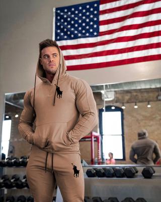 China 2022 Breathable Men's Clothing Fitted Pullover Mens Tracksuit Sets Loose Custom Sweatsuit for sale