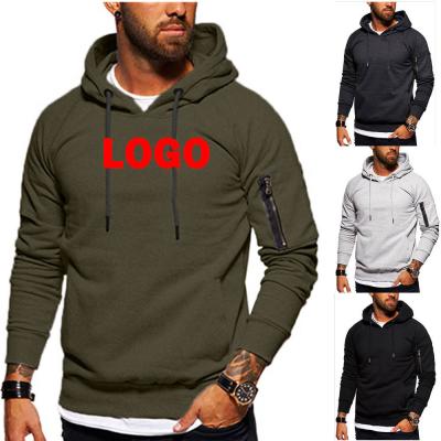 China OEM Logo Streetwear White Custom Cotton Sweatshirt Plain Oversized Men's Hoodies Anti-pilling OEM Suit Cotton Sweatshirt for sale