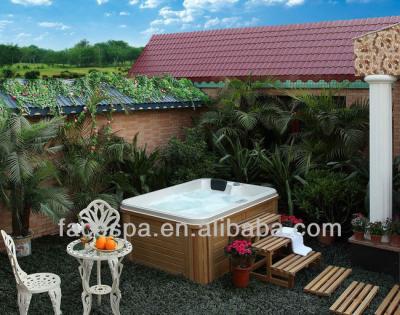 China Outdoor Massage 3 People Spa / Outdoor 2 Meter Massage Spa FS-098 Blue With CE, SAA, CB for sale