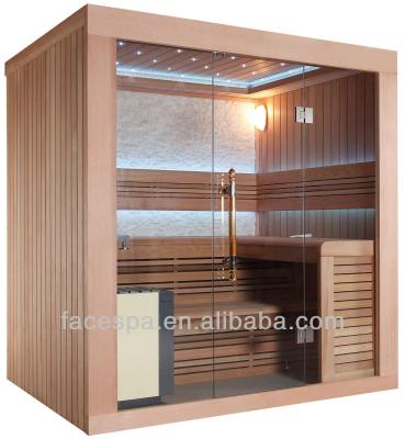 China New Luxury Wooden Computer Control Panel Sauna Steam Bath FS-1241 for sale