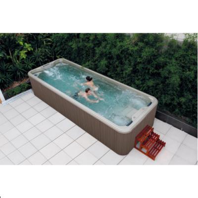 China Computer Control System Fiberglass Acrylic Swimming Pool FS-S06B for sale