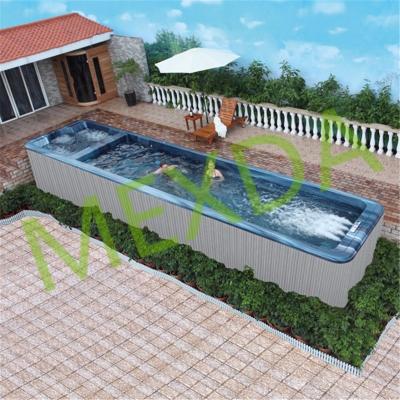 China Sustainable Large Outdoor Spa Acrylic Massage Whirlpool Pool FS-S10 for sale