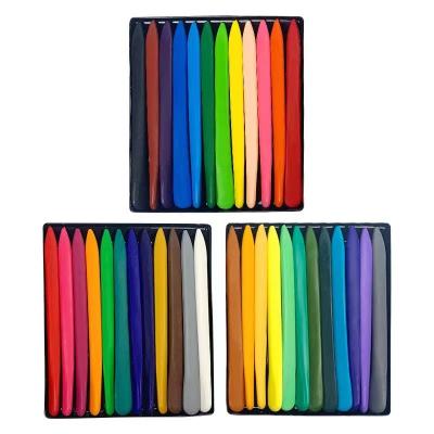 China Eco - Friendly Multi Color 6 Pack Wax Crayons In Cello Bag , Kraft Paper for sale