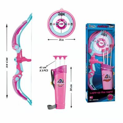 China Durable Archery For Kids 3 Suction Cup Arrows Target Archery Toy Set With Quiver Outdoor Toys For Kids Game Kit for sale