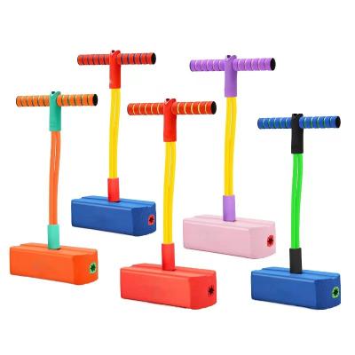 China New Style Eco-Friendly Material Fun And Safe Pogo Stick, Durable Foam And Bungee Jumper, Foam Pogo Jumper For Kids for sale