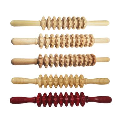 China Comfortable Cheap Wooden Roller Copa Sueca Maderoterapia Kit Wood Therapy Massage Tools For Belly Fat for sale