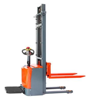 China Empty  3m Power Stacker Forklift 1000kg For Pedestrian à venda