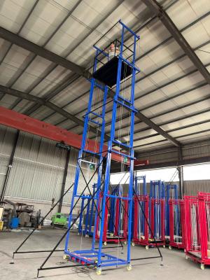 China 10m 8m Electric Scaffold Scissor Lift Platform Electric Scaffolding CE Self Propelled Hyd for sale