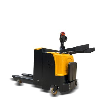 China 4409lbs 5511lbs 6613lbs Full electric Hydraulic Powered Electric Pallet Truck with safe arms for sale