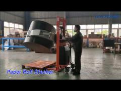 Fabric Paper Roll Stacker Cart 1000mm Height For Handling / Lifting