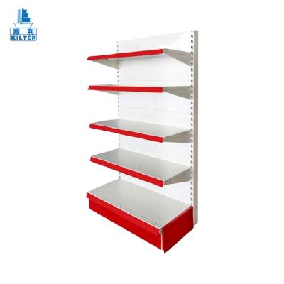 China Single Sided Supporting Display Used Gondola Supermarket Shopping Shelf Metal for sale