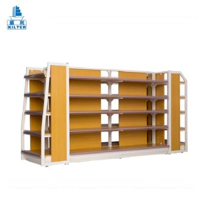 China Quality Produce Multi-Tier Grocery Shelf With Plastic Shelf Strip for sale