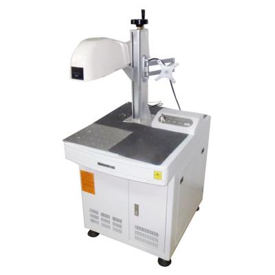 China 3D Fiber Laser Marking Machine 30w 50w Jewelry Laser Cutting Machine For Silver Engraving for sale