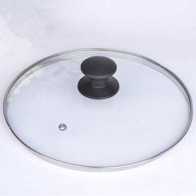 China Viable Tempered Glass Jar Lid for Cookware Vidro Para Panelas Tampa Set for sale