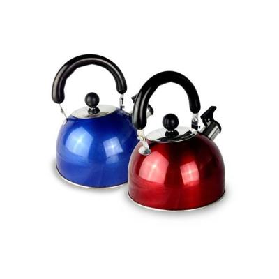 China 3.0 L Viable 3 Liter Red Tea Kettle Whistling Kettle for sale