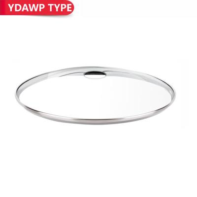 China Sustainable G Type Glass Lid - YDAWP Pattern Large Center Hole For Anti Overflow Handle for sale