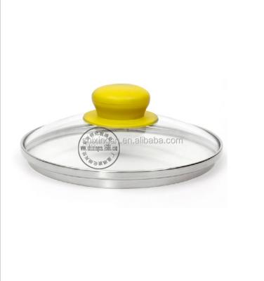 China Sustainable Glass Hebei G Type Tempered Glass Teapot Lid for sale