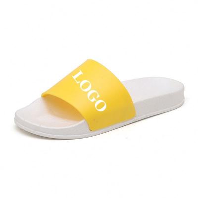 China Cheap Anti-slippery White China Rubber Slippers Custom Home Customization for sale