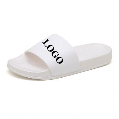 China Wholesale Promotion Cheap EVA Custom Made Anti-slippery Logo Slippers Women's New Products for sale