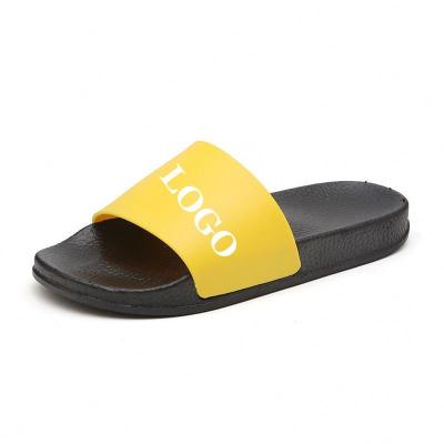 China 2022 Logo Indoor Outdoor Best Custom Made Custom Slippers Anti-slippery for sale