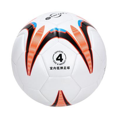 China Low Bouncy Ball Customized High Quality Indoor Indoor Football Soccer Ball Size 4 Low Stretch Soccer Ball Low Bounce for sale