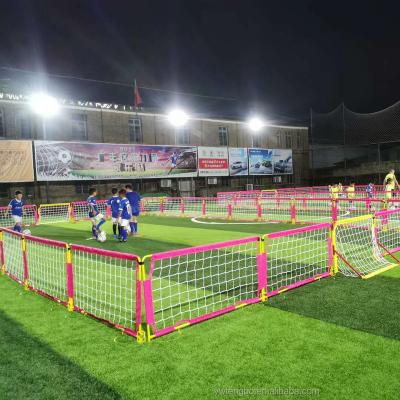 China 2022 New Products Football Field Barrier New Products Customized Portable Adjustable Football Tennis Barrier Outdoor Soccer Net for sale