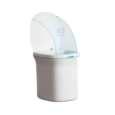 China Infrared Smart Trash Household Trash Can Household Automatic Touchless Touch Screen Trash Bin for sale