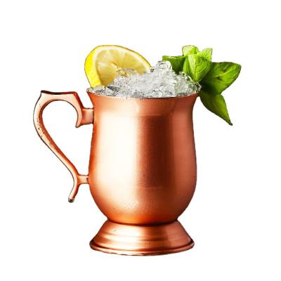 China Custom Moscow Mule Mug of Different Sustainable Unconventional Materials for Bar Cocktail Coffee Milk Water Kitchen for sale