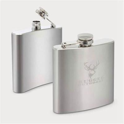 China Hip Disposable Personalized Classic Engraved / Embossed Flask With Free Engraving for sale