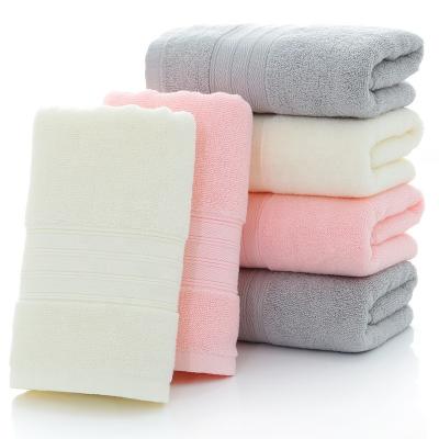 China Wholesale Custom Logo Luxury Face Towel Bath Towel 100% Cotton Kid Safe Towel Sets For Hotel Home Use for sale