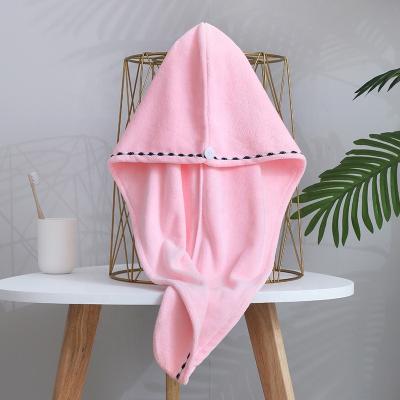 China Wholesale Customized QUICK DRY Microfiber Dry Hair Hat Towel for sale