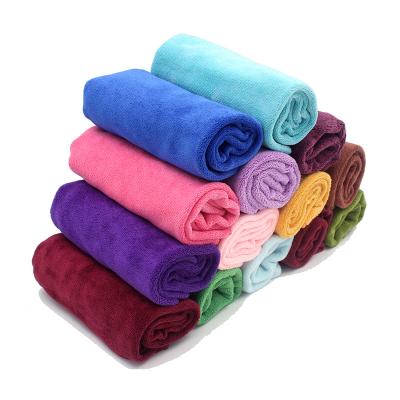 China Reusable Household Kitchen Microfiber Washcloth Cleaning Towel 30*30cm Colorful QUICK DRY Cloth For Home Use for sale