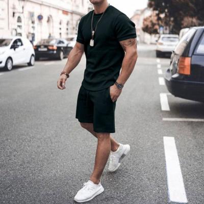 China Wholesale QUICK DRY cotton simple T-shirt shorts sports tracksuit summer men's custom made tracksuit set for sale