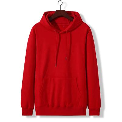 China Wholesale Red Custom Logo Mens Winter Hoodie Cotton Blank Print Breathable Hoodie Vendor Crop Print Custom Hoodies For Sale for sale