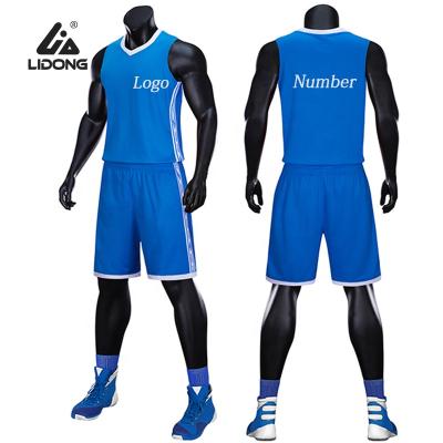 China Wholesale Breathable Custom Cheap Wear College Basketball Jersey Blank Basketball Uniform for sale