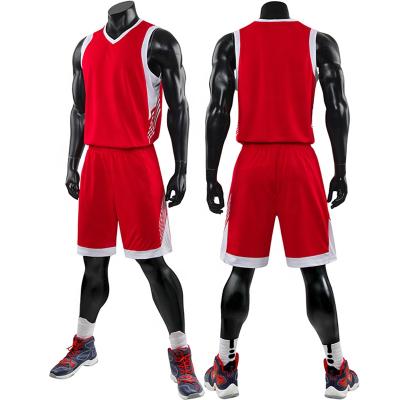 China Breathable Your Own Design Basketball Shirts Basketball Tank Tops Sleeveless Basketball Wear Wholesale for sale