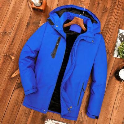 China OEM Fleece Removable Lining Custom Breathable Winter Outdoor Men Waterproof Jacket for sale