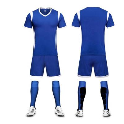 China Custom Team Kits /Jersey Football Shirt Sets Kids Football / Jersey Football Uniform for sale